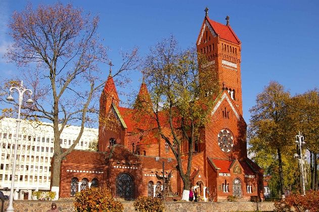 Red Church in Minsk, 1910