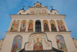 Фронтон Святоникольского женского монастыря